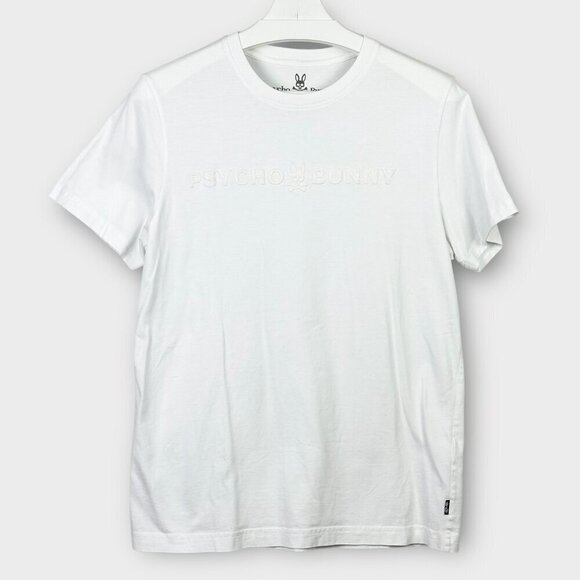 Psycho Bunny White Graphic T-Shirt - Picture 8 of 8